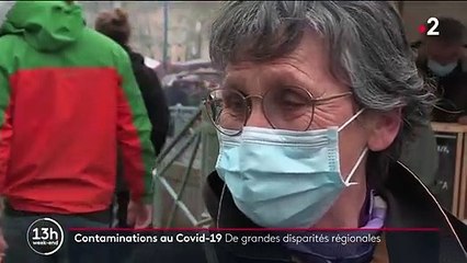 Covid-19 : des disparités régionales dans les contaminations