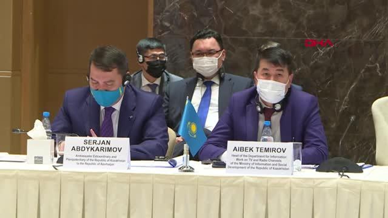 Cumhurbaşkanlığı İletişim Başkanı Fahrettin Altun, Türk Konseyi Toplantısı için Bakü'de