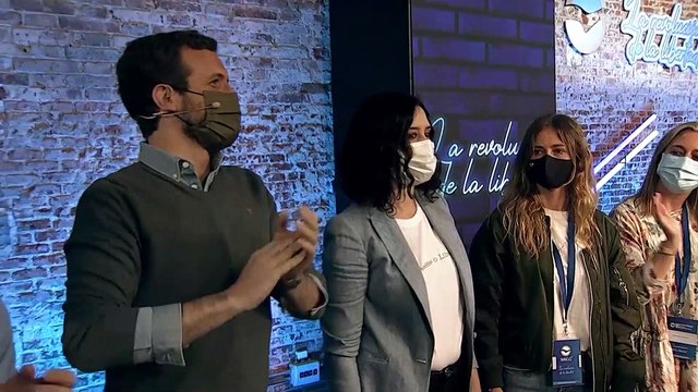 Candidatos piden el voto cuando se cumple un mes de precampaña en Madrid