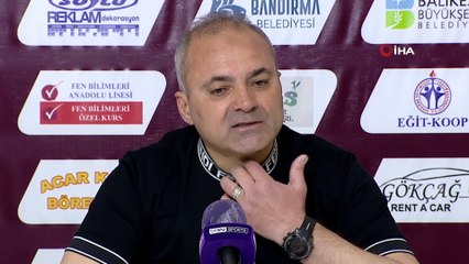 Erkan Sözeri: “Kritik hatalar yaparak goller yiyoruz”