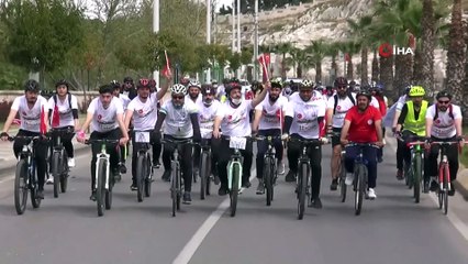 Şanlı Kurtuluş için pedal çevirdiler