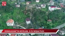 Heyelan sonrası mühürlenen evlerde yaşayan ailelere 2 ay önce boşaltılması için tebligat gitmiş