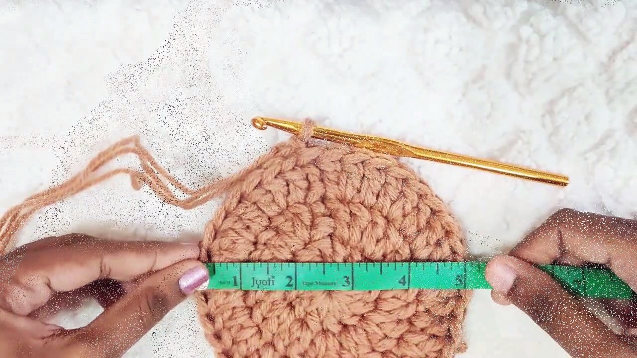 Teddy Bear Crochet Basket With Multi Strands