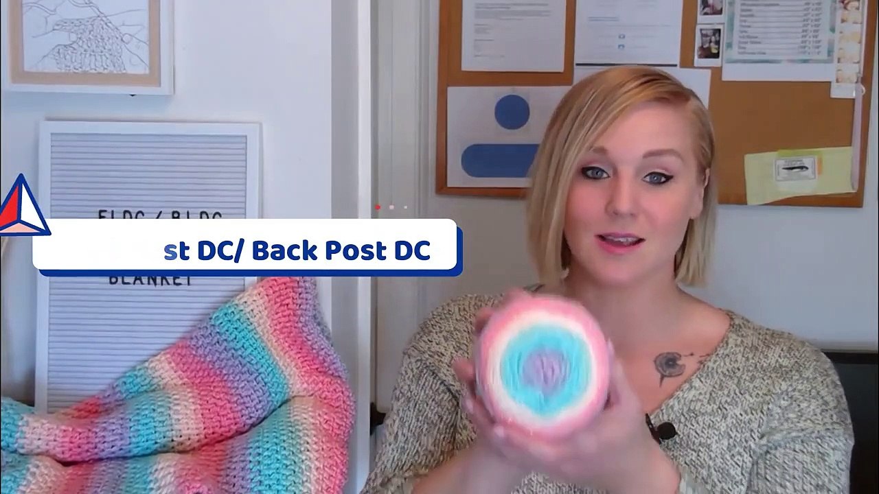 How To Crochet A Blanket For Absolute Beginners The Rainbow Blanket