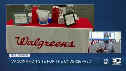 C19 vaccination event for underserved community