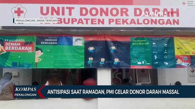 Antisipasi Jelang Ramadan, PMI Gelar Donor Darah Massal