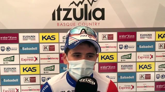 Tour du Pays basque 2021 - David Gaudu : Primoz Roglic a été seigneur de me laisser gagner cette étape