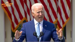 There he goes: Biden announces executive actions on gun control.