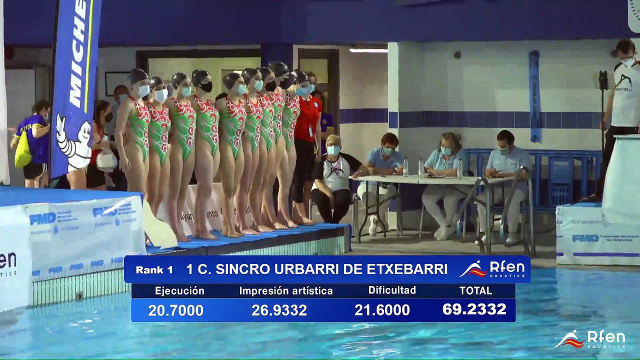 XXI CAMPEONATO DE ESPAÑA JUNIOR y SENIOR DE INVIERNO - FINAL EQUIPO LIBRE JUNIOR (BLOQUE 1)