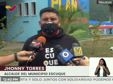 Plan 21 Trujillo aborda la parroquia Escuque en fin de atender las necesidades de la población