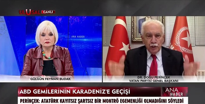 Vatan Partisi Genel Başkanı Dr. Doğu Perinçek: ''Hiç anlamadan yapılan bir Montrö yobazlığı var''