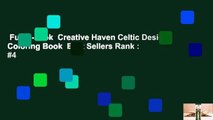Full E-book  Creative Haven Celtic Designs Coloring Book  Best Sellers Rank : #4