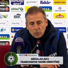 Abdullah Avcı: "Oyun olarak gelişiyoruz ama skor olarak mutlu değiliz"