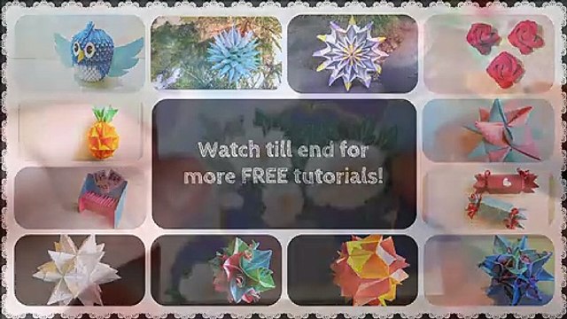 Origami Flower - Paper Crafts - Paper Flowers - Great Paper Art - #Shorts