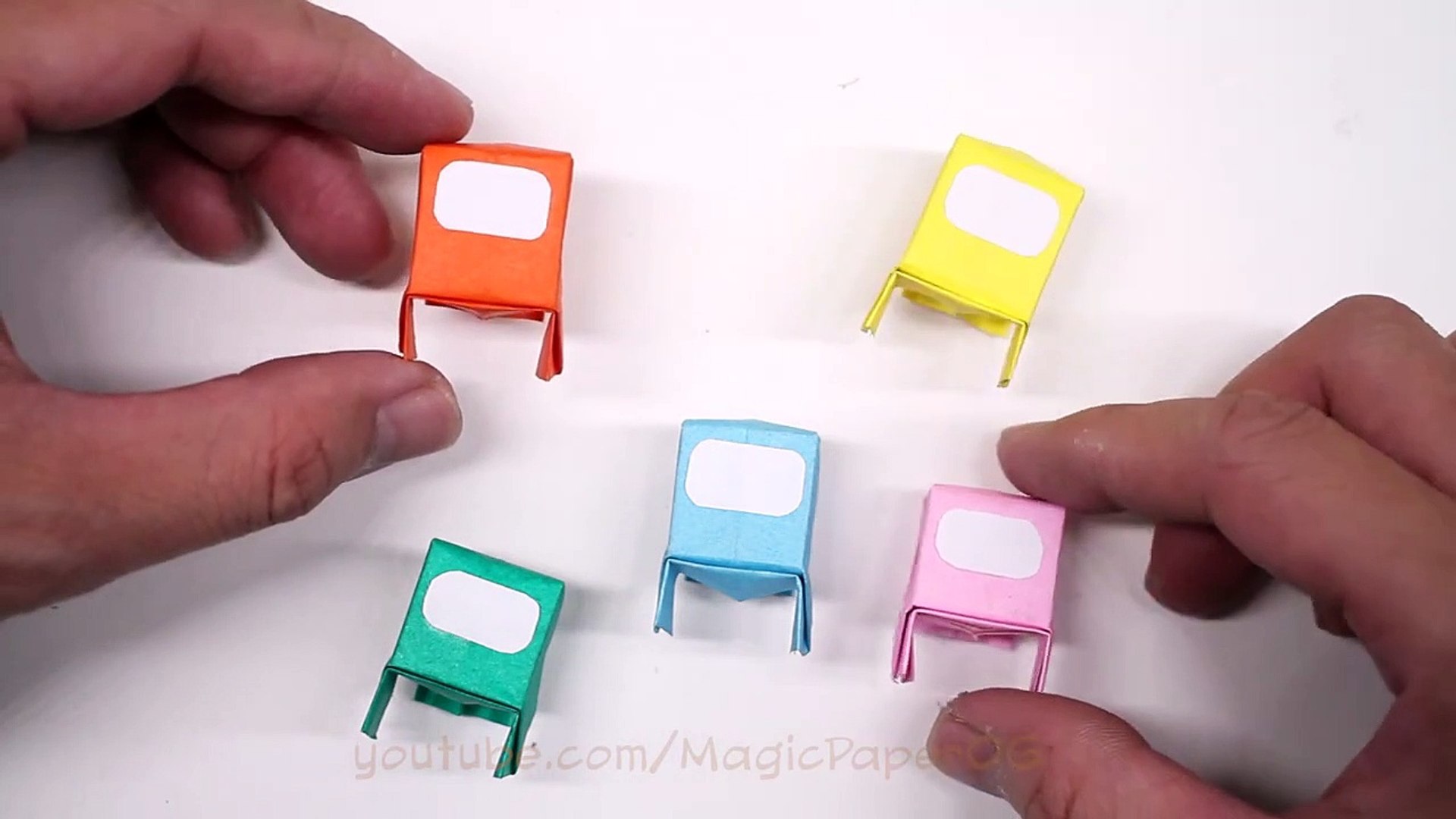 ⁣Cute Origami Among Us 3D Step By Step || How To Craft Cute Among Us 3D