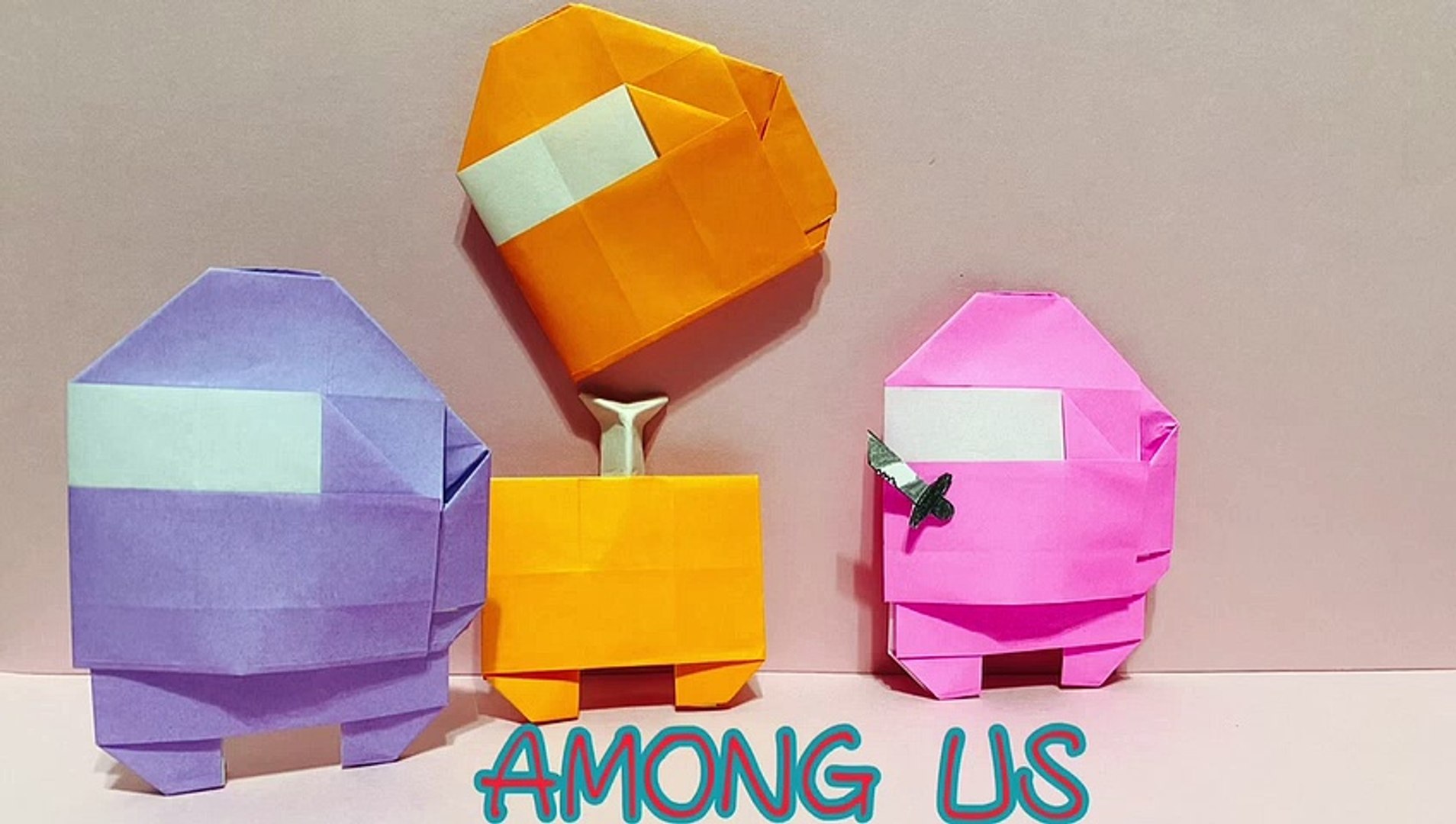 Origami online among us