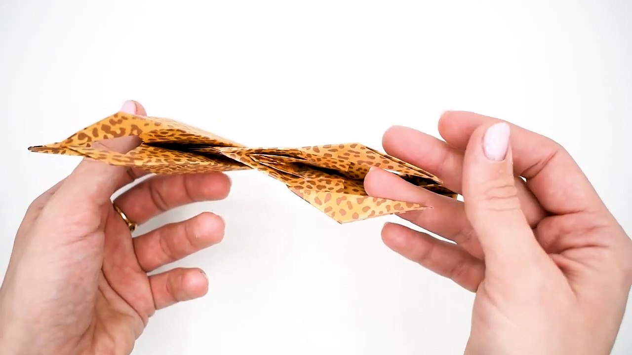 How To Fold Paper Into A Leopard | ⚜ Ekegami Art | Origami Animals