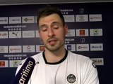 Nicolas Boschi après la défaite d'Istres Provence Handball à Montpellier