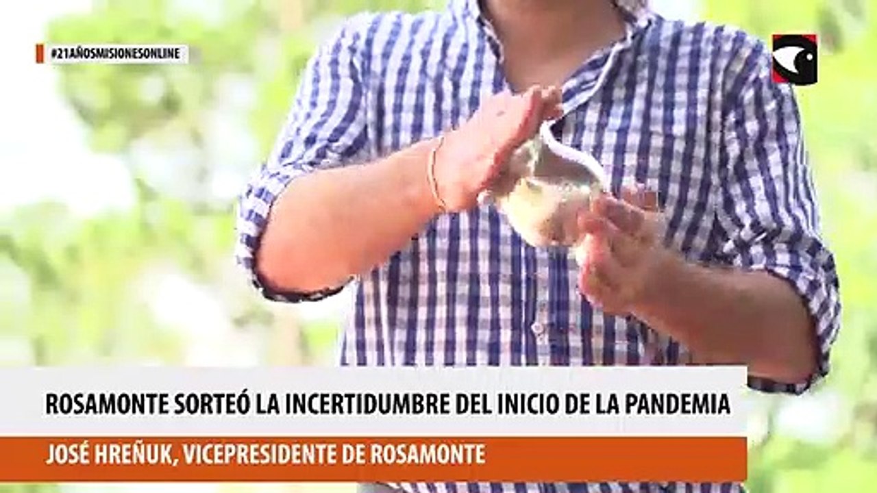 Rosamonte sorteó la incertidumbre del inicio de la pandemia