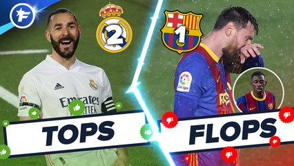 Скачать видео: Les Tops et Flops de Real Madrid-FC Barcelone