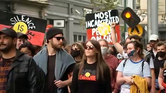 Indigenous deaths in custody march