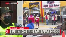 Terminales de buses suspenden atención por la segunda vuelta