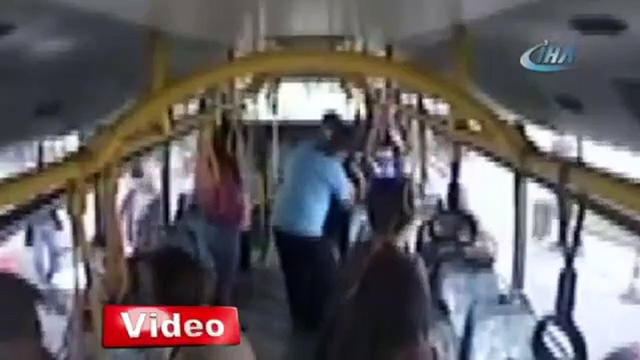 Dolmuş ambulans oldu, şoför hayat kurtardı