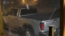 Huge hail falls across Alabama