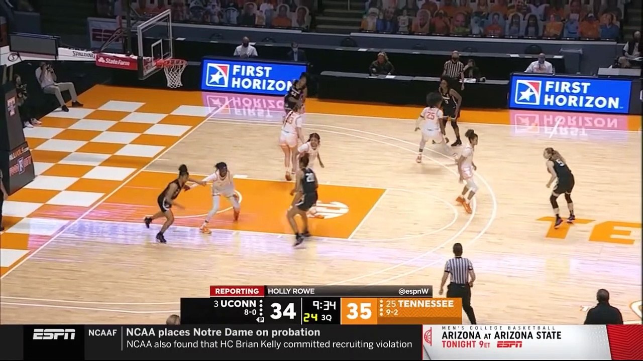 Uconn Vs Tennessee Women Basketball Game Highlights 1 21 2021