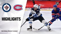 Jets @ Canadiens 4/10/21 | NHL Highlights