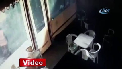 Temizlik görevlisinin intikamı kamerada