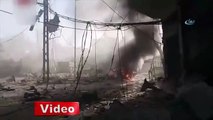 Esed rejimi Doğu Guta'da sivilleri vurdu