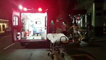 Motociclista fica ferido após colisão na Rua Paraná