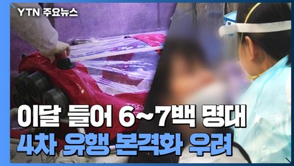 코로나19 신규 확진자 614명...사흘째 6백 명대 / YTN