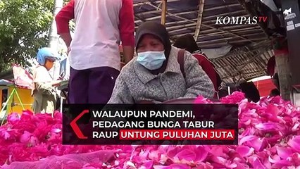 Penjual Tabur Bunga, Raup Untung Hingga Puluhan Juta