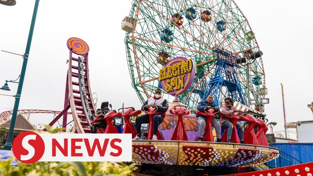 Coney Island amusement park reopens after Covid-19 shutdown