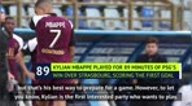 Mbappe wants to play, not rest for Champions League - Pochettino