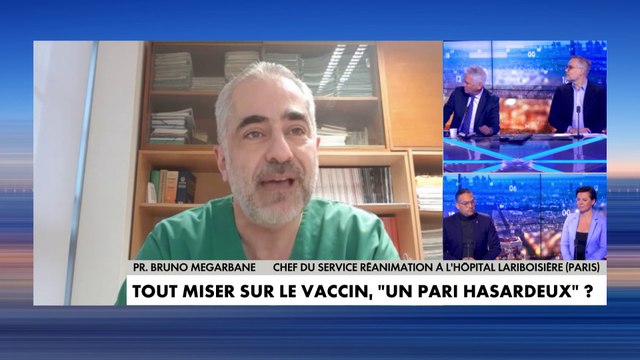 Pr Bruno Megarbane : « Rien ne pourra se faire sans vaccination mais a cours termes, elle ne sera pas suffisante à elle-même, il faudra y associer la poursuite des mesures barrières »