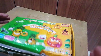 Unboxing and Review of jelly slime for your kids fun