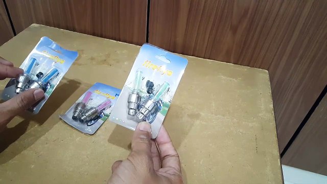 Unboxing and Review of tyre valve light for car, bike, cycle