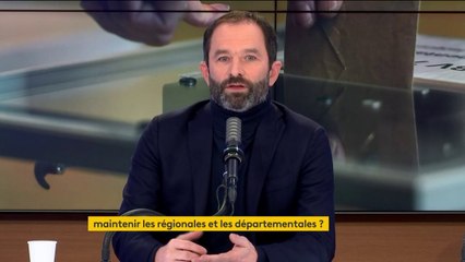 Régionales : pas besoin de consultation "si le projet du gouvernement est déjà de reporter les élections", estime Benoît Hamon
