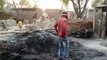 शाहजहांपुर : इस्लाम नगर में आग से 250 छप्परदार घर जलकर राख कई मवेशी जले