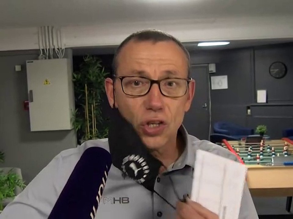 Patrice Canayer après la victoire de Montpellier contre Istres