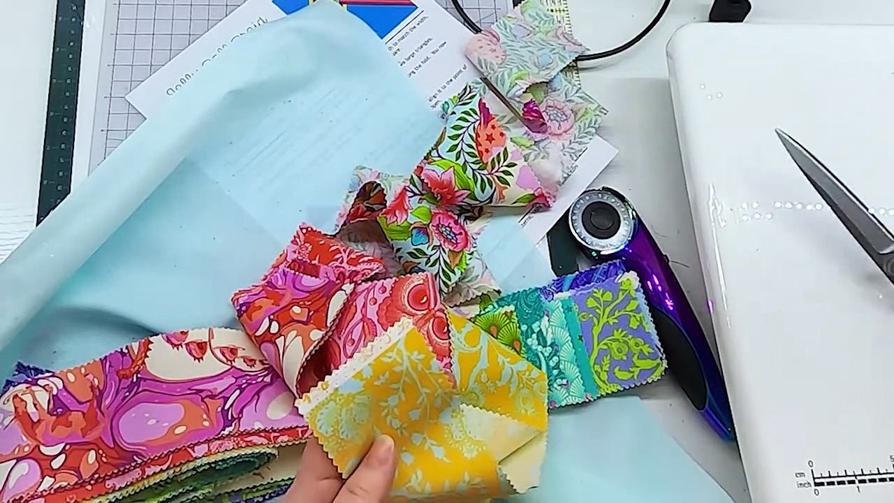 Jelly Roll Braid: Free Easy Jelly Roll Quilt: Perfect For Beginners: National Sew A Jelly Roll Day!