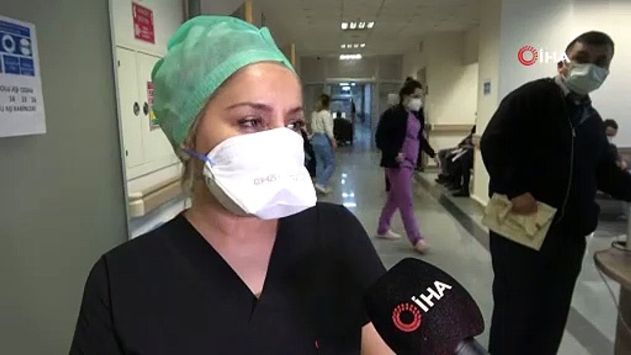 1 yıldır ailesini göremeyen hemşire: Anneme sarılmak istiyorum