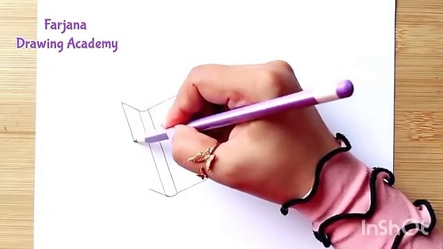 A girl is studying - Step by step Pencil Sketch for beginners How to Draw a Girl is reading Book