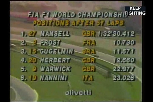 469 F1 1) GP du Brésil 1989 p8