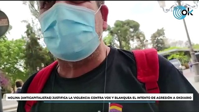 Molina (Anticapitalistas) justifica la violencia contra Vox y blanquea el intento de agresión a OKDIARIO