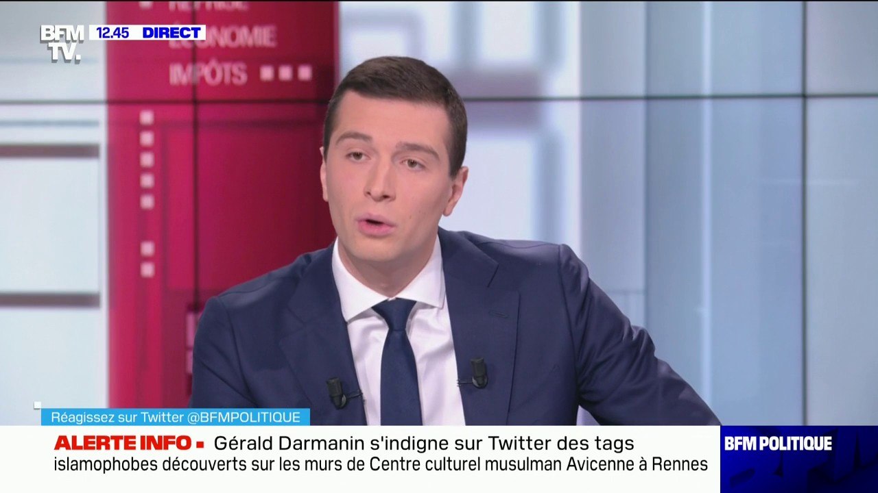 Pour Jordan Bardella, Jean-Luc Mélenchon est "dans une longue descente anti-républicaine"