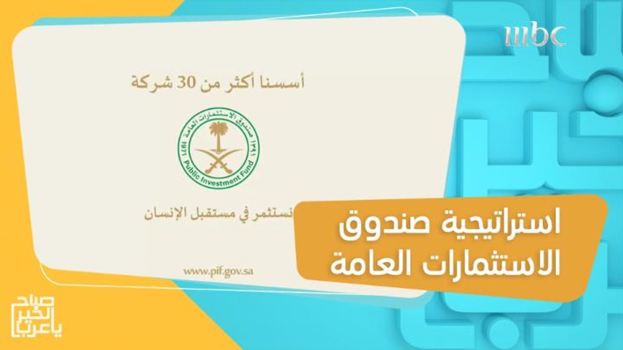 حملة إعلامية لإطلاق استراتيجية صندوق الاستثمارات العامة 2025-2021